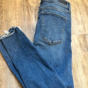 Abercrombie Simone High Rise Ankle jeans